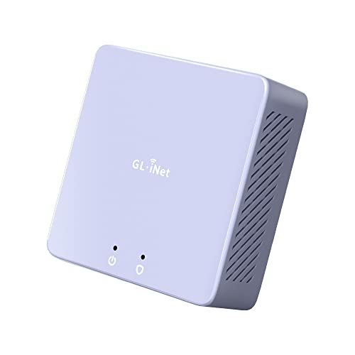 GL.iNet MT2500 (Brume 2) Mini-VPN-Sicherheitsgateway für Heimbüro und Remote-Arbeit – VPN-Server und -Client für Zuhause und Büro, VPN-Kaskadierung, 2,5 G WAN, *KEIN WLAN* (ABS-Kunststoffgehäuse)