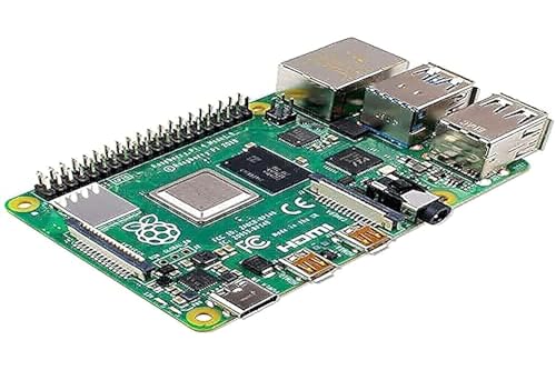 Raspberry Pi 4 Modell B; 4 GB, ARM-Cortex-A72 4 x, 1,50 GHz, 4 GB RAM, WLAN-ac, Bluetooth 5, LAN, 4 x USB, 2 x Micro-HDMI