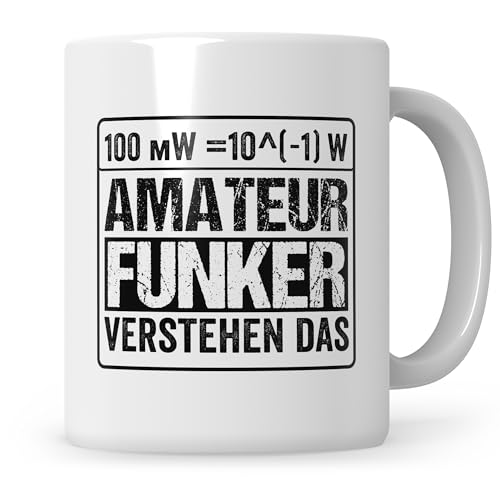 Sweetify Amateurfunk Tasse - Amateurfunker verstehen das - Funkgerät Amateurfunker Geschenk Kaffeetasse